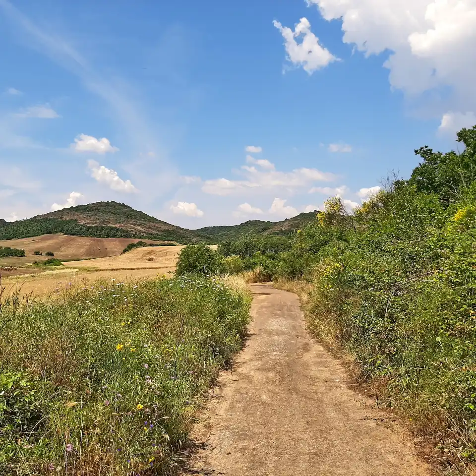 Cascatelle di Cerveteri Vista Monte Ceriti