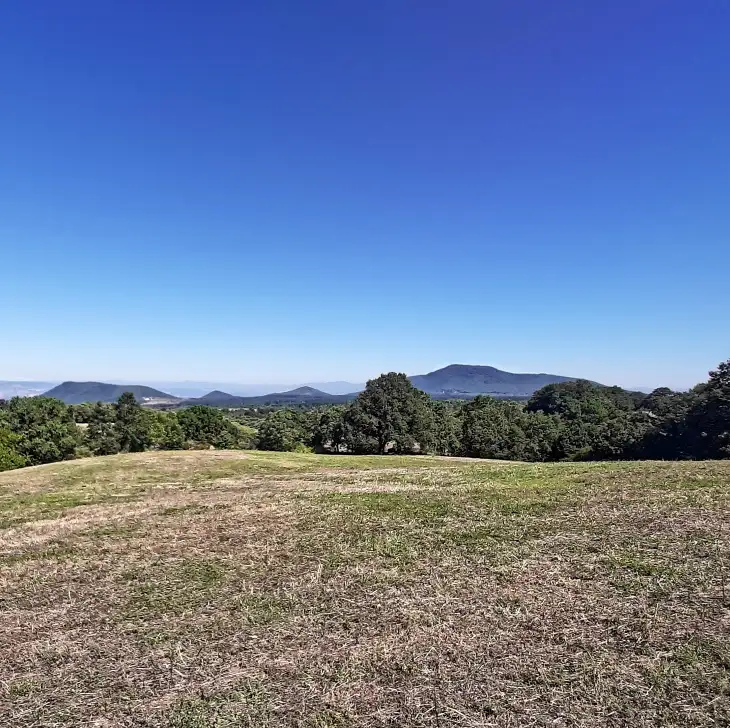Poggio Nibbio vista sui monti Cimini