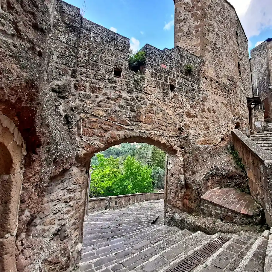 Pitigliano una delle porte della città