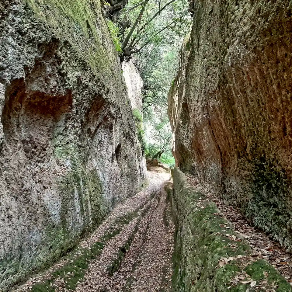 Pitigliano via cava di S. Giuseppe