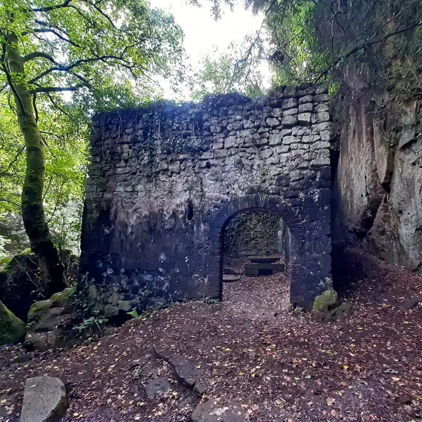 Cascate di Chia antico mulino