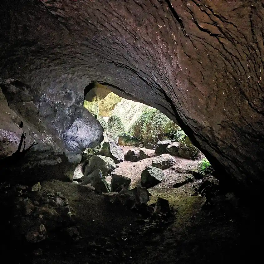 Gole del Biedano interno grotta
