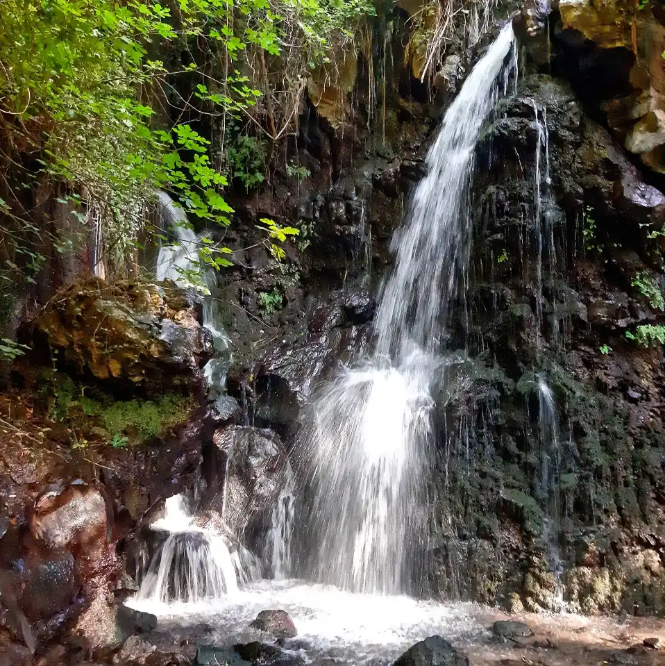 Vitozza cascata sul fiume Lente