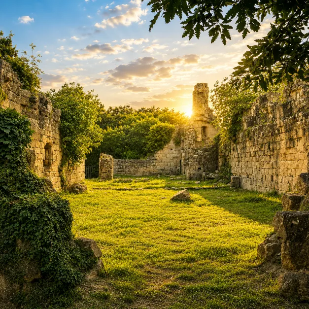 Vitozza la Chiesaccia al tramonto bis